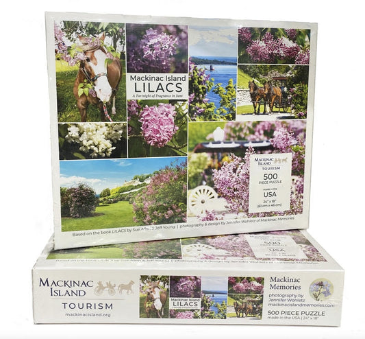 Mackinac Island Lilac Puzzle